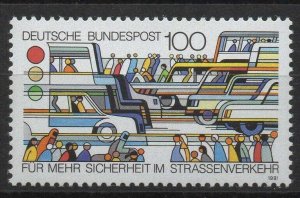 画像1: 旧西ドイツ切手　1991年　交通安全　1種