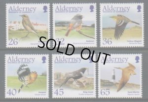 画像1: オルダーニー切手 2004年 鳥　シロビタイジョウビタキ　 6種