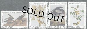 画像1: バルバドス切手　1985年　鳥　オーデュボン　4種