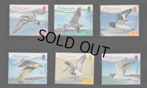 画像1: オルダーニー切手 2009年 鳥　ミヤコドリ　6種