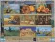 画像3: レドンダ島切手　2013年　絵画　ゴッホ　18種　シート　セット (3)