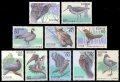 日本切手 1983－84年　特殊鳥類シリーズ全5集　シマフクロウ　　鳥　10種　