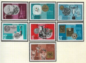 画像1: ロシア　旧ソ連切手 1968年　歴代　世界 切手展　賞　7種