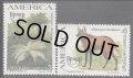 ウルグアイ切手　1995年　アメリカの問題　動植物　郵便連合　2種