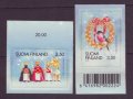 フィンランド切手　2000年　クリスマス　2種