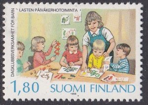 画像1: フィンランド 切手　1988年　子供たちの遊び　保育園40周年　1種