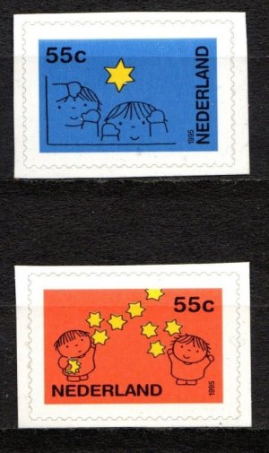 画像2: オランダ切手 1995年　ディック・ブルーナ　クリスマス　2種