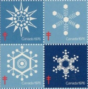 画像2: カナダ クリスマスシール　1976年