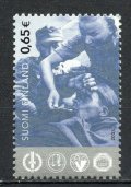 フィンランド切手 2005年 戦争戦没者 平和の60年　1種