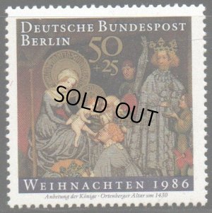 画像1: ドイツ　ベルリン切手 1986年　クリスマス　1種