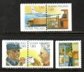 フィンランド切手　1987年　郵便　5種
