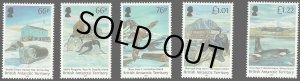 画像1: イギリス領南極地域切手　2015年　アデリーペンギン　イギリス南極調査本拠地　5種