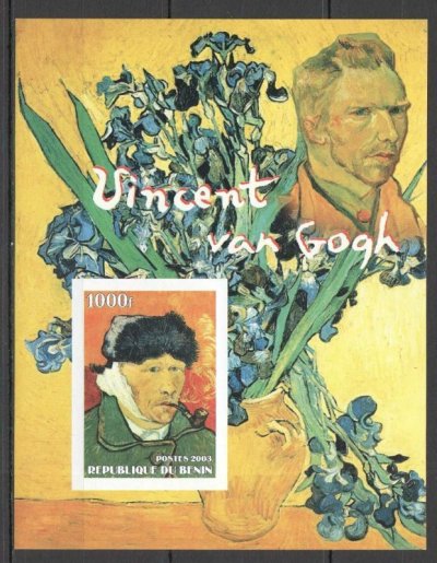 画像1: ベナン切手　2003年　ゴッホ　1種