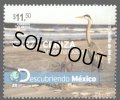 メキシコ切手　2010年　鳥　オオアオサギ　1種