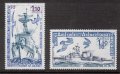 フランス領南極地域切手　1980年　船　軍艦   鳥  1種