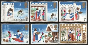 画像1: イギリス切手　1973年　クリスマス　6種