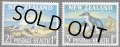 ニュージーランド切手　1964年　鳥　2種