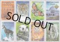 タジキスタン切手　2003年　　動物　国際切手展  バンコク & 綿陽　8種