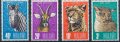 マラウイ切手　1975年　動物　ローンアンテロープ　4種