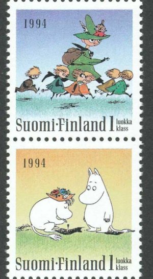 画像2: フィンランド切手　1994年　ムーミン切手　切手帳