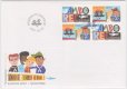 画像1: スウェーデン切手　2007年　スカウト運動　FDC封筒【切手と記念印スタンプが付いた記念封筒】 (1)