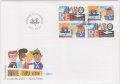 スウェーデン切手　2007年　スカウト運動　FDC封筒【切手と記念印スタンプが付いた記念封筒】