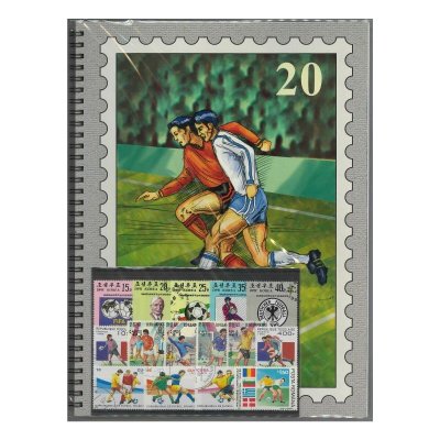 画像13: 切手アルバム　グラシンストックブック　サッカー　リングタイプ　