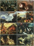 画像2: ガンビア切手　2000年　鳥　絵画　8種 (2)