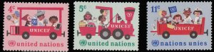 画像1: 国連切手　1966年 　ユニセフ　子供　3種