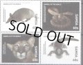 サモア切手　2016年　フロリダパンサー　動物　4種