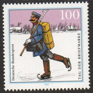 画像1: ドイツ切手　1994年 切手の日　1種