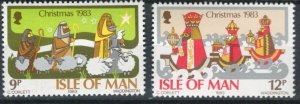 画像1: マン島切手　1983年　クリスマス　2種