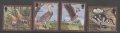 英領ヴァージン諸島切手　2002年　バードライフ　鳥　4種