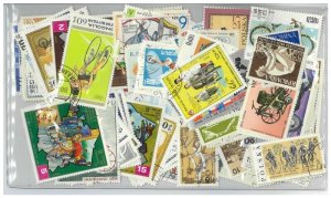 画像1: 世界 自転車 サイクリング 切手 セット 100
