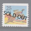アメリカ切手 1988年　鳥　コウライキジ　1種