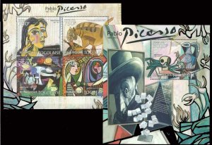 画像1: トーゴ切手　2012年　ピカソ　絵画　小型シート