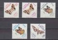 スペイン領サハラ　1970年　切手の日　蝶　5種