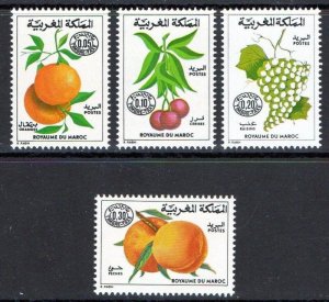 画像1: モロッコ切手　1974年　果物　4種