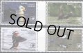 クック島切手　2020年　鳥　ケワタガモ   4種