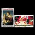 アメリカ切手  1983年　クリスマス　2種