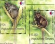 画像1: パプアニューギニア切手　1994年　動物　カンガルー　 国際切手展　2種 (1)