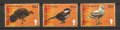 タークス・カイコス諸島切手　2000年　カリブ海の 鳥　3種