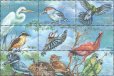 画像1: ブータン切手　1999年　鳥　アメリカヤマセミ　9種 (1)