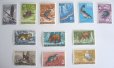 画像2: ユーゴスラビア切手　1954年　動物　ヨーロッパハタリス　加刷　12種 (2)