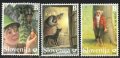 スロベニア切手　2004年　児童書　子ども　3種