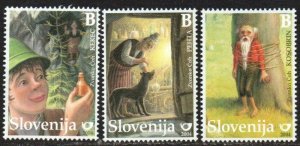 画像1: スロベニア切手　2004年　児童書　子ども　3種