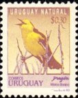 画像3: ウルグアイ切手　1993年　動物　鳥　ミナミコアリクイ　 4種 (3)