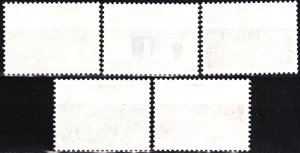 画像2: デンマーク切手　1981年　ニュージーランドとその周辺地域　5種