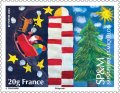 サンピエール島・ミクロン島切手　2023年　クリスマス　1種