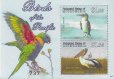 画像1: ミクロネシア切手　2009年　太平洋の鳥たち　アオアシカツオドリ　2種 (1)